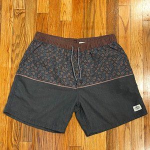 Katin Men's Swim Trunks - Brown and Black